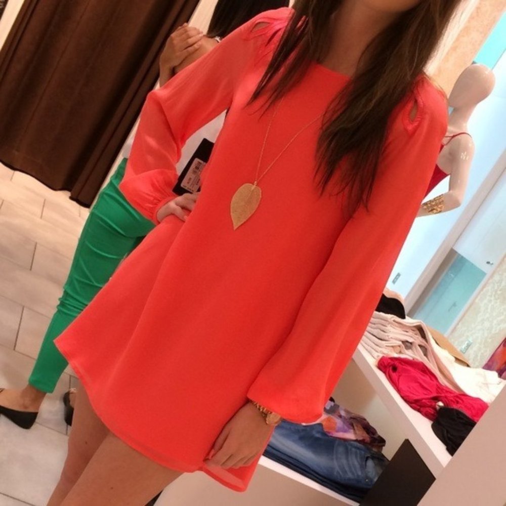 Silk Marciano Shift Dress XS - Picture 1 of 5